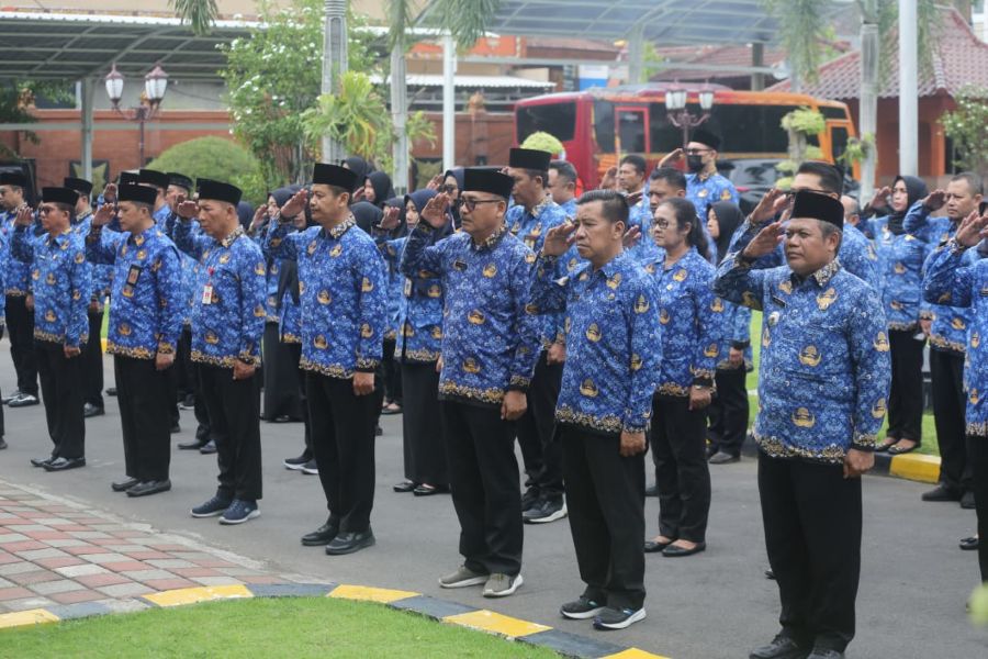 Korpri Kota Mojokerto Berbagi, Sasar Balita Stunting dan Lansia Sebatang Kara