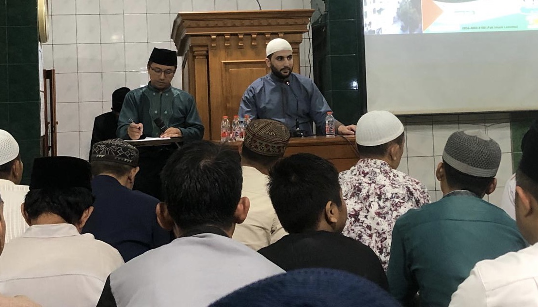 Datangkan Imam dan Khatib dari Gaza, Kumpulkan Donasi Rp 22 juta untuk Palestina