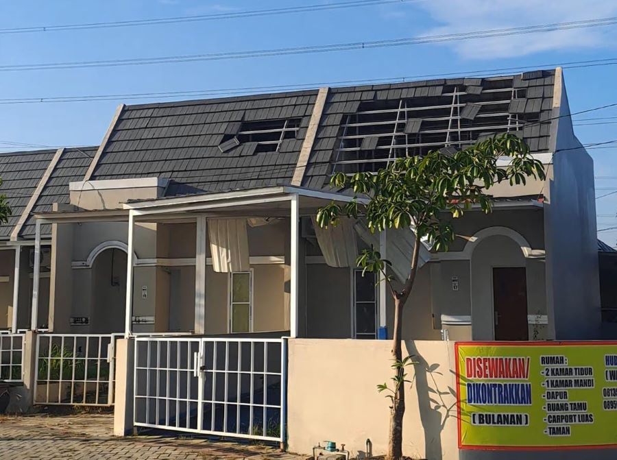 3 Warga Gresik Alami Luka dan 45 Rumah Rusak Berat Akibat Puting Beliung 