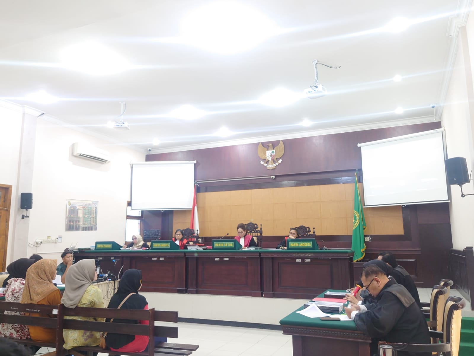 Sidang Polwan Bakar Suami di Mojokerto, Para Saksi UngkapTerdakwa Tak Sengaja 