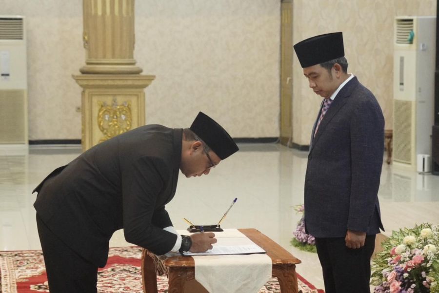 Bupati Fawait Lantik Pj Sekda Jember, Jelang SOTK Baru 2026