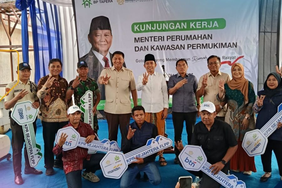 Menteri Perumahan dan Kawasan Permukiman Tantang Bupati Fawait Bangun 10.000 Rumah Subsidi di Jember