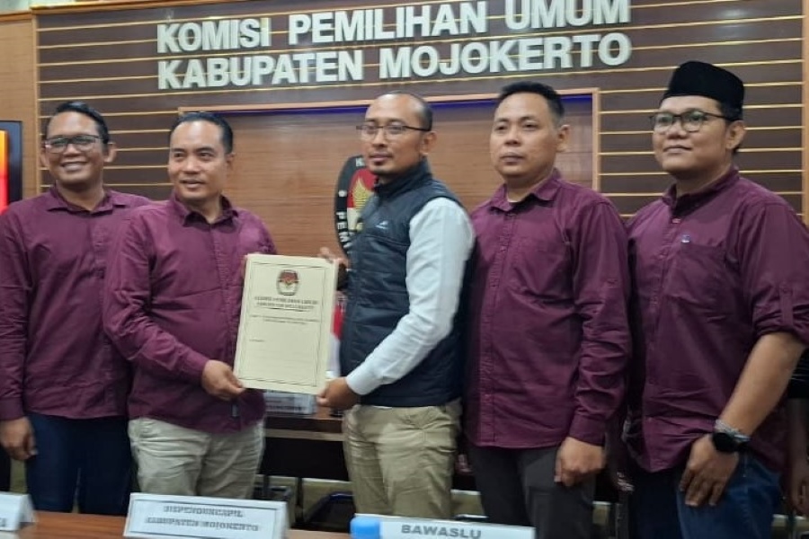KPU Kabupaten Mojokerto Gelar Rapat Pleno Pemutakhiran Data Pemilih Berkelanjutan