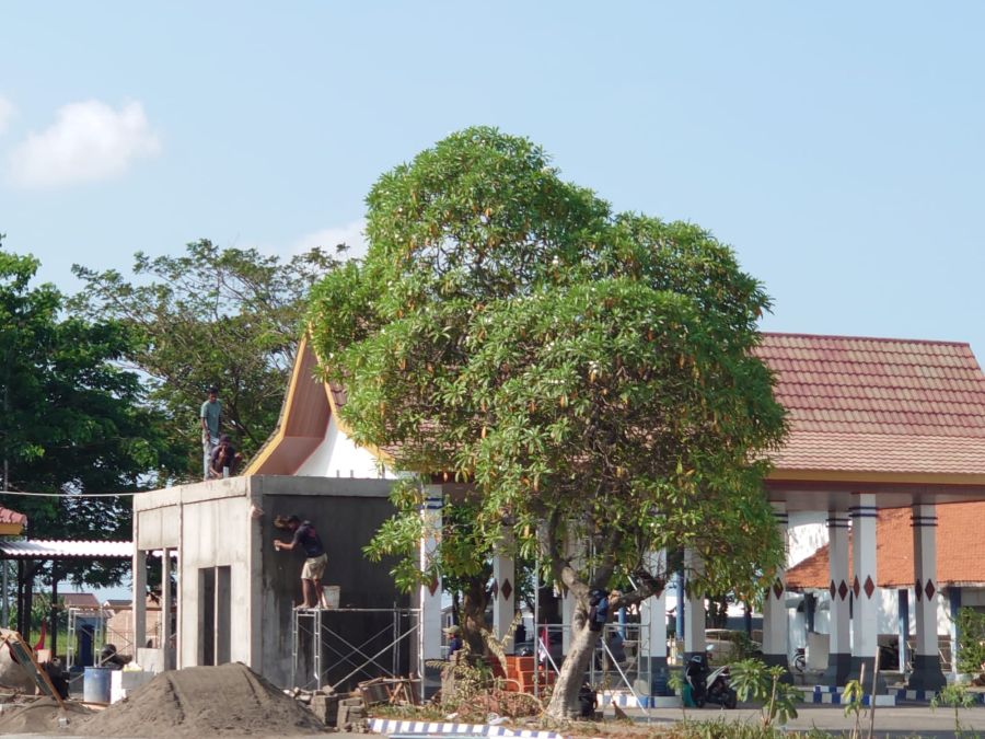 Terminal Mojosari Dapat Sentuhan Perbaikan, Pos Pendataan Mulai Dibangun