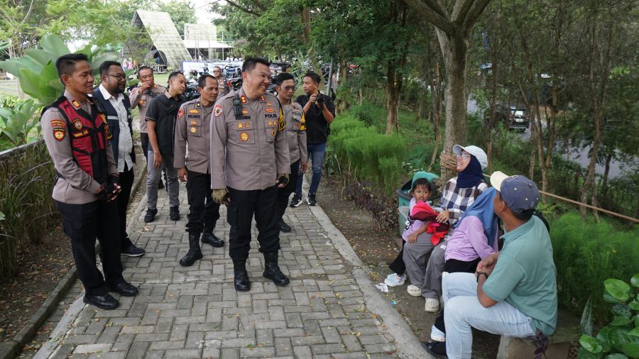 Libur Lebaran, Polisi di Mojokerto Imbau Warga Hati - hati Saat Berkunjung ke Tempat Wisata