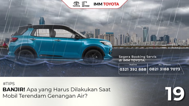 Banjir, Mobil Tergenang Air, Ini Tips Hadapi Banjir