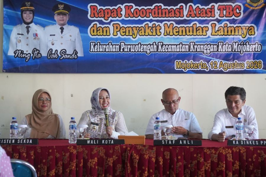 Perkuat Deteksi Dini, Pemkot Mojokerto Ajak Warga Bersama Putus Penularan TBC
