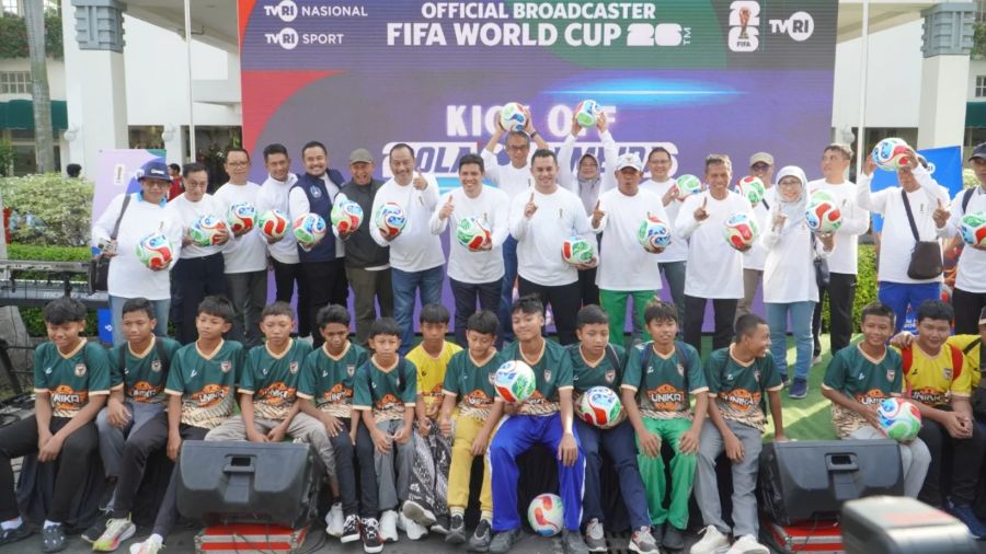 TVRI Gelar Kick Off, Ajak Masyakarat Sambut Bola Gembira Piala Dunia 2026