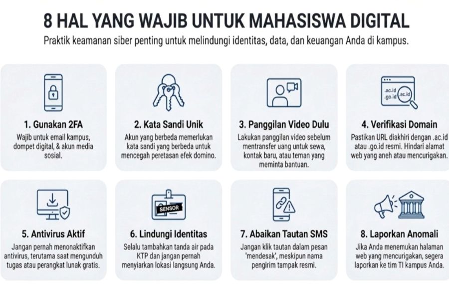 Mahasiswa Dibidik Scam Berkedok Kos, Lowongan Kerja hingga Phishing WhatsApp