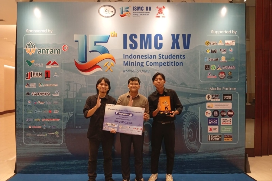 Manfaatkan Air Asam Tambang sebagai Penyimpan Panas, Mahasiswa Unej Juara 1st Runner Up ISMC XV