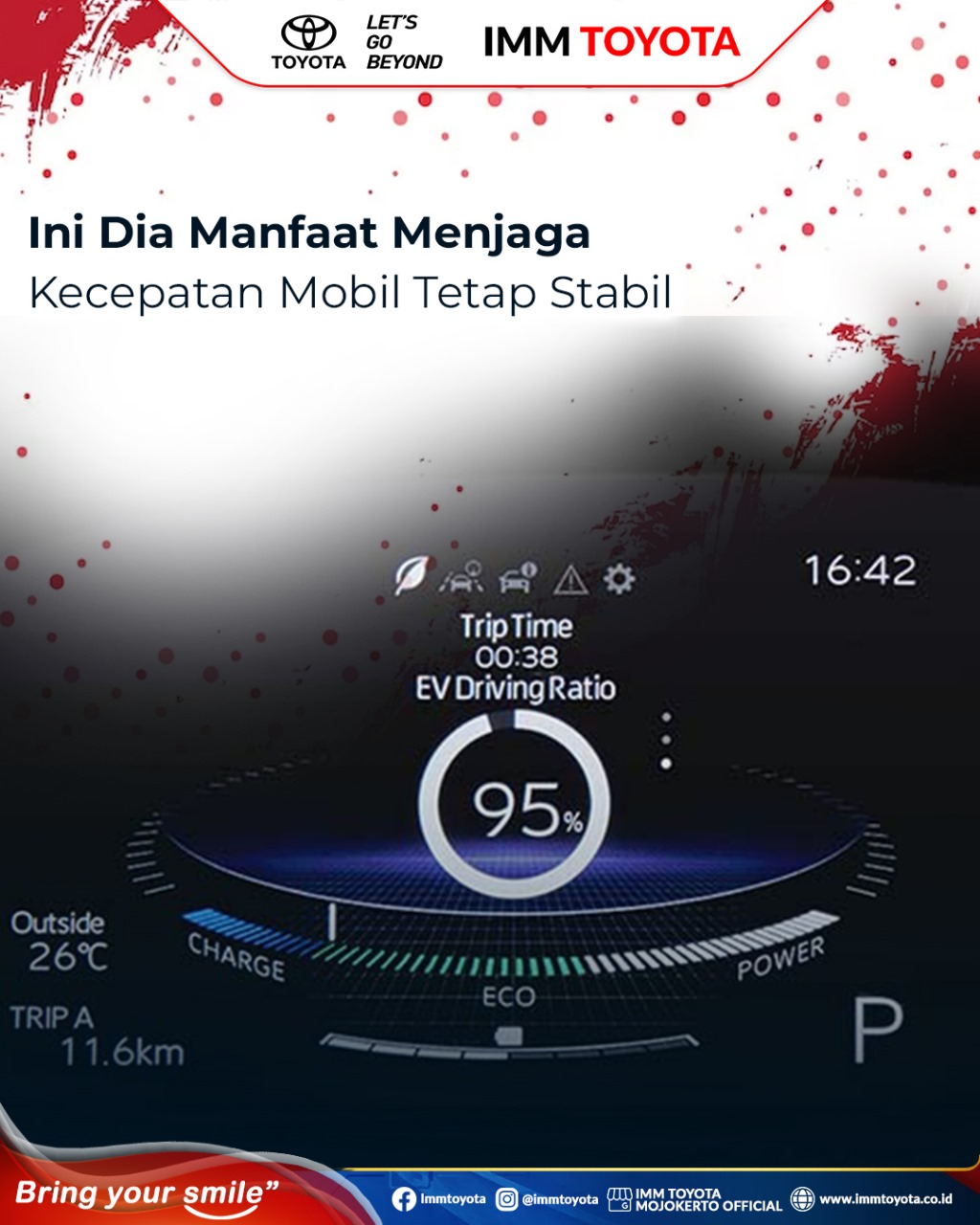 Manfaat Menjaga Kecepatan Mobil Stabil