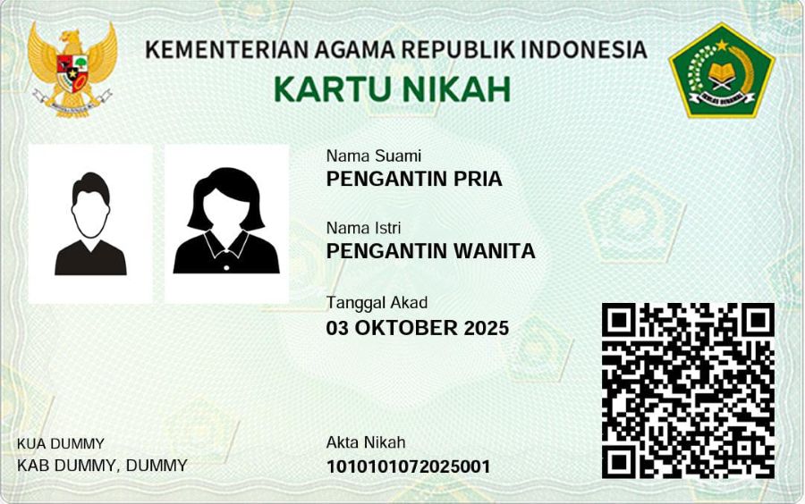 Kartu Nikah Digital Bisa Diunduh Online, Simak Cara Mengaksesnya lewat Simkah
