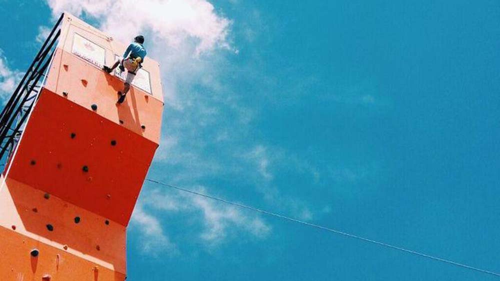 Minim Fasilitas, Atlet Panjat Tebing Kabupaten Mojokerto Harus Pinjam Climbing Wall dari Kota 