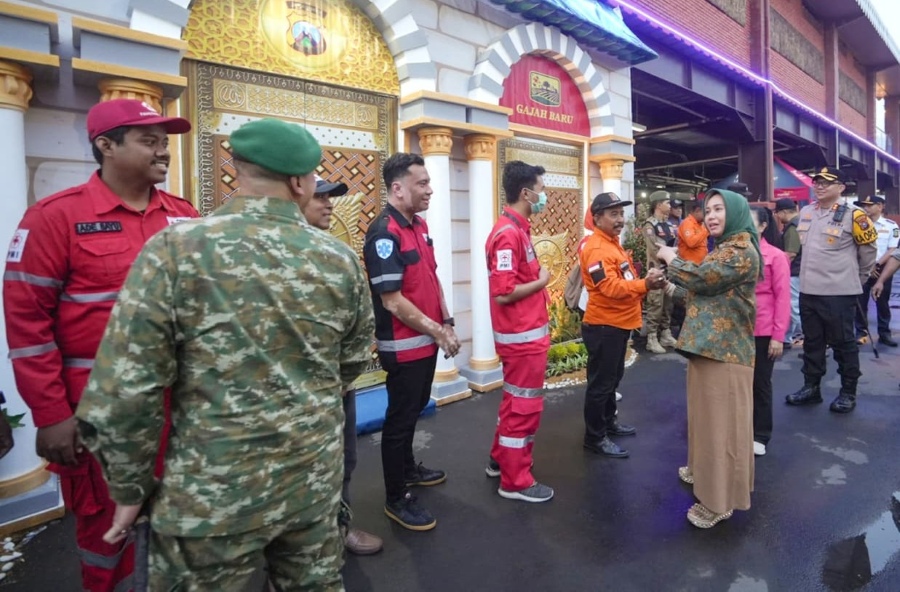 Cek Pos Lebaran, Wali Kota Mojokerto Pastikan Kesiapan Layanan Lebaran