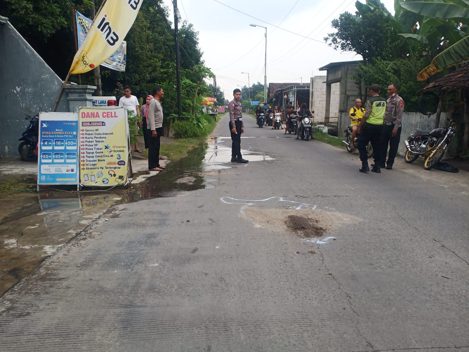 Meninggal di Lokasi Kejadian, Emak-emak Tertabrak Motor di Bangsal Mojokerto