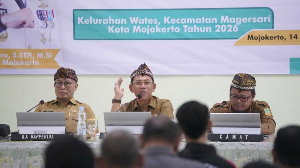 Proses Bottom Up Perencanaan Pembangunan Kota Mojokerto Melalui Musrenbang 2026