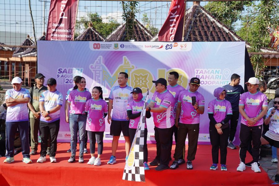 1.445 Peserta Meriahkan Mojo Qris Run 2025, Ada Peserta dari Luar Negeri