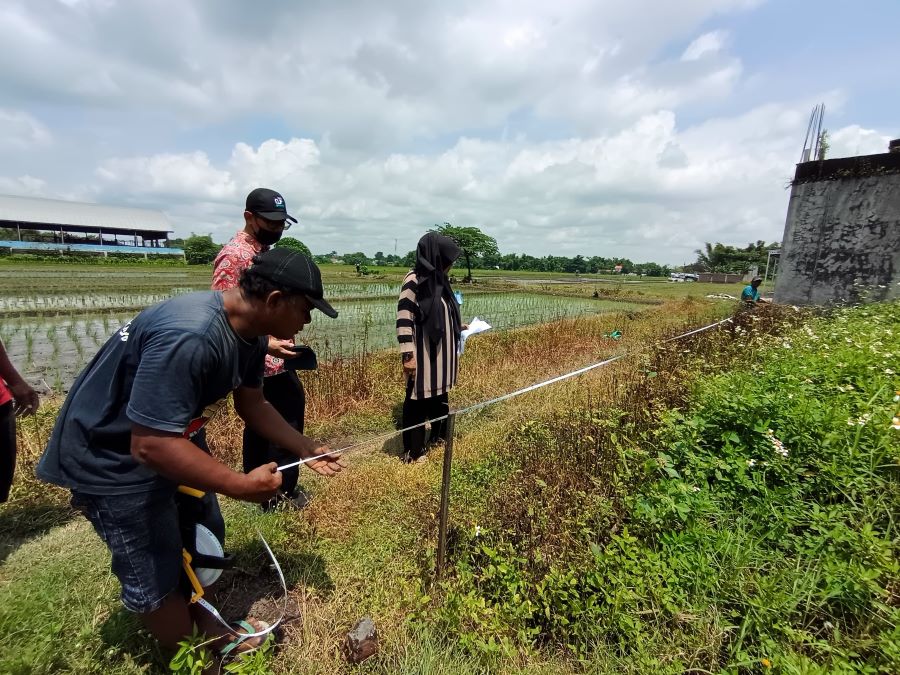 Lahan Bakal Pusat Pemerintah Kabupaten Mojokerto Mulai Diukur
