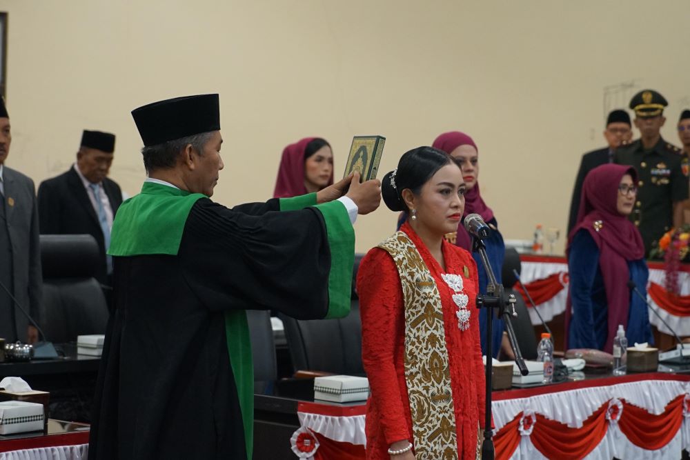 Sah, Ery Purwanti Resmi Menjabat Ketua DPRD Kota Mojokerto Periode 2024-2029