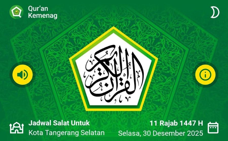 Quran Android Kemenag RI Tembus Satu Juta Pengguna di Akhir 2025