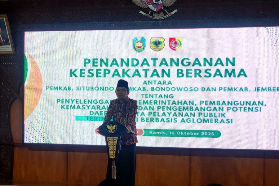 Pemkab Jember-Bondowoso-Situbondo Teken Layanan Publik Terintegrasi Berbasis Aglomerasi