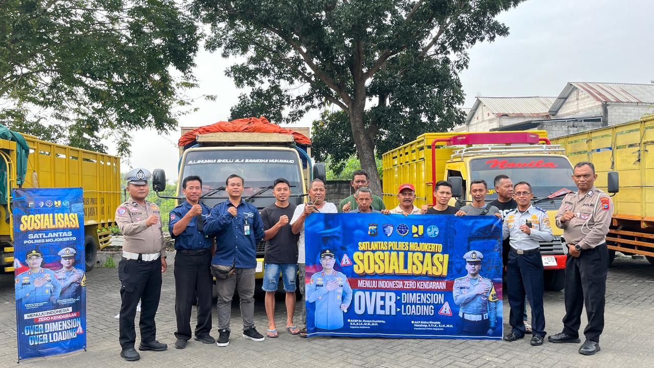 Operasi Patuh 2025 Digelar Serentak, Ini 8 Sasaran Pelanggaran Lalu Lintas di Mojokerto
