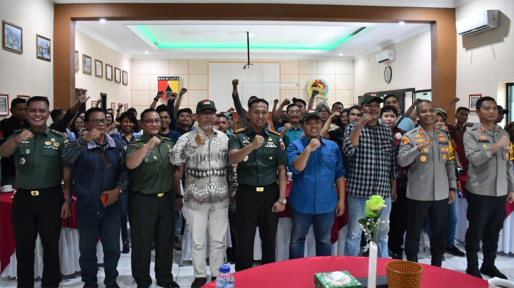 Dandim 0815 Mojokerto : Media Harus Obyektif dan Ikut Menjaga Kondusivitas Daerah