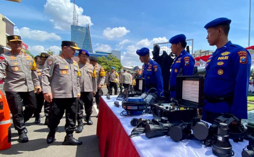 23 Ribu Pasukan Polri Disiapkan  Amankan Pemilu di Jatim