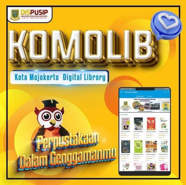  Peringati Hari Buku, Komolib Hadir Cerdaskan Masyarakat Mojokerto 