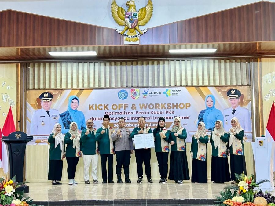 Dinkes Jember Gelar Kick Off dan Workshop Optimalisasi Peran Kader PKK dalam ILP