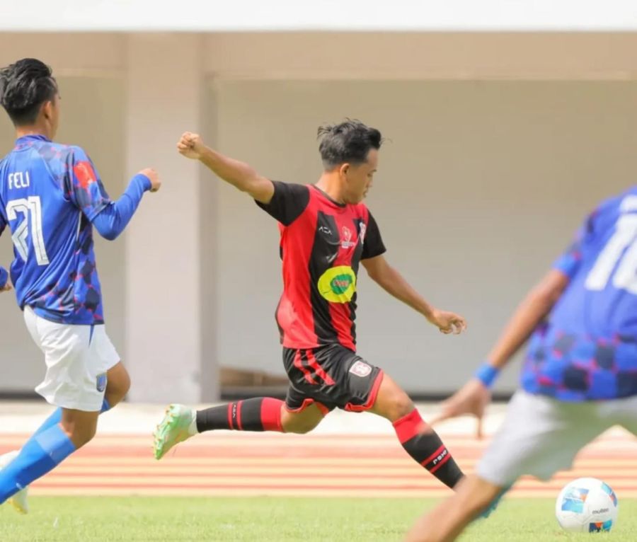Sempat Tertinggal dari Batavia FC, PSMP Mojokerto Berhasil Tahan Imbang
