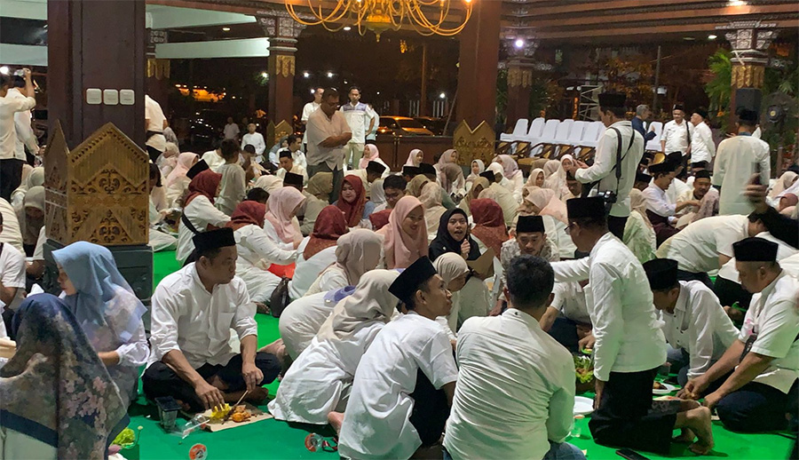Seru ! Dialog Virtual Gus Barra dengan Kades dalam HUT ke 732 Kabupaten Mojokerto