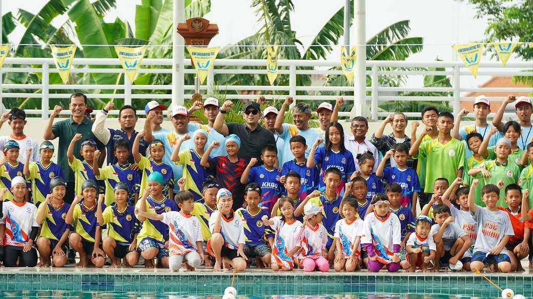 350 Atlet Renang Berkompetisi di Kejuaraan AWSAquatic Cup I di Pemandian Sekarsari