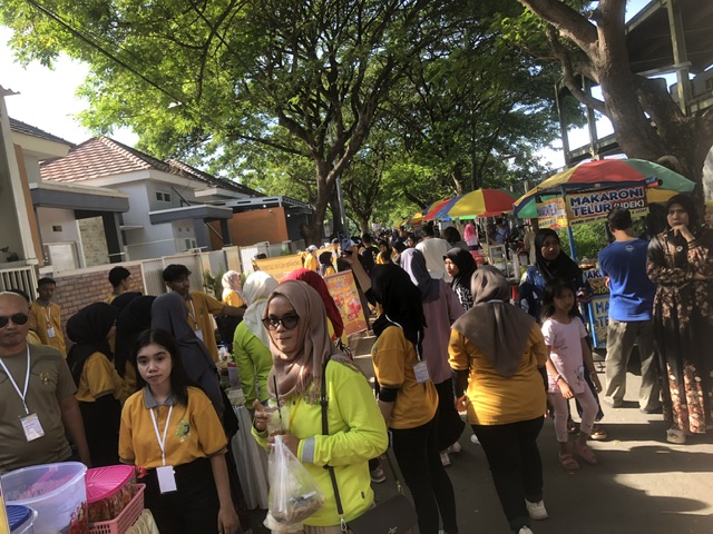 Wisata Kuliner Kuwung Sehat, Makin Ramai dengan Bazaar FE Unimas