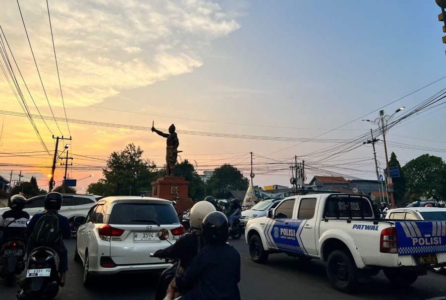 Arus Mudik di Wilayah Mojokerto Mulai Mengalami Peningkatan Signifikan. 