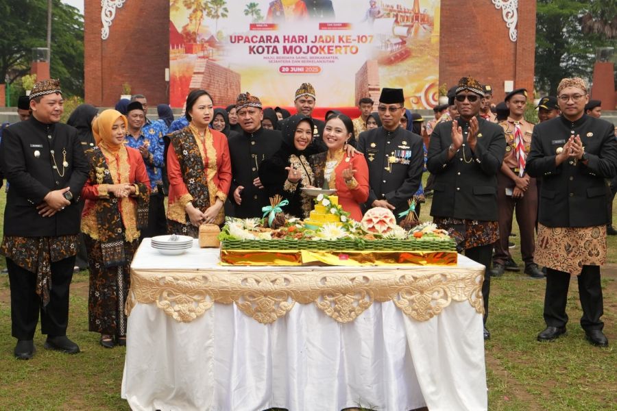 Berusia 107 Tahun, Semangat Majapahit Inspirasi dan Energi Membangun Kota Mojokerto