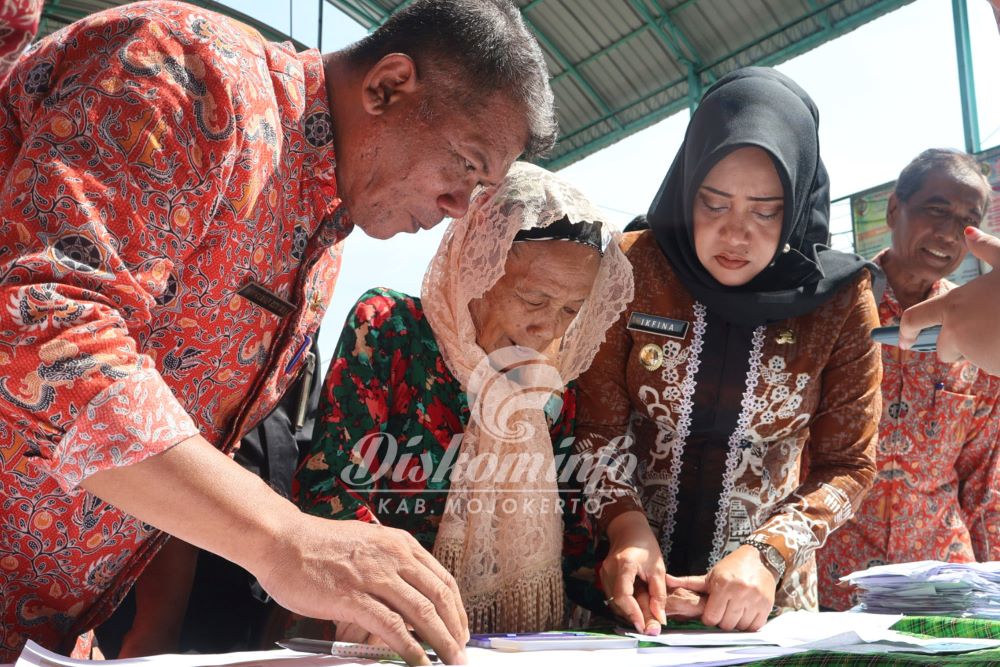 595 KPM di Kabupaten Mojokerto Terima Bantuan Cadangan Pangan Pemerintah