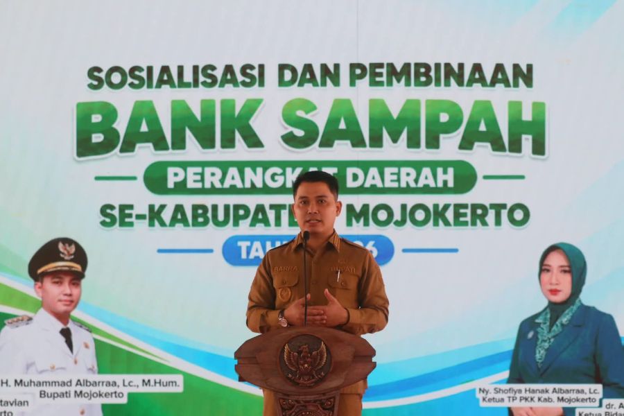 Bank Sampah Perangkat Daerah di Mojokerto Diuji: Jangan Hanya Ramai Saat Lomba