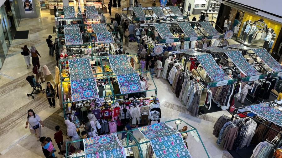 Diskon Besar Ramadan, Sunrise Mall Mojokerto Dipadati Pemburu Fashion