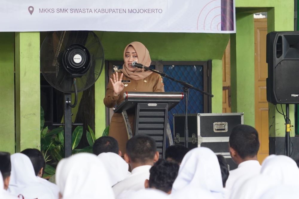 400 Siswa SMK Swasta se-Mojokerto Antusias Ikuti Seminar Literasi Digital