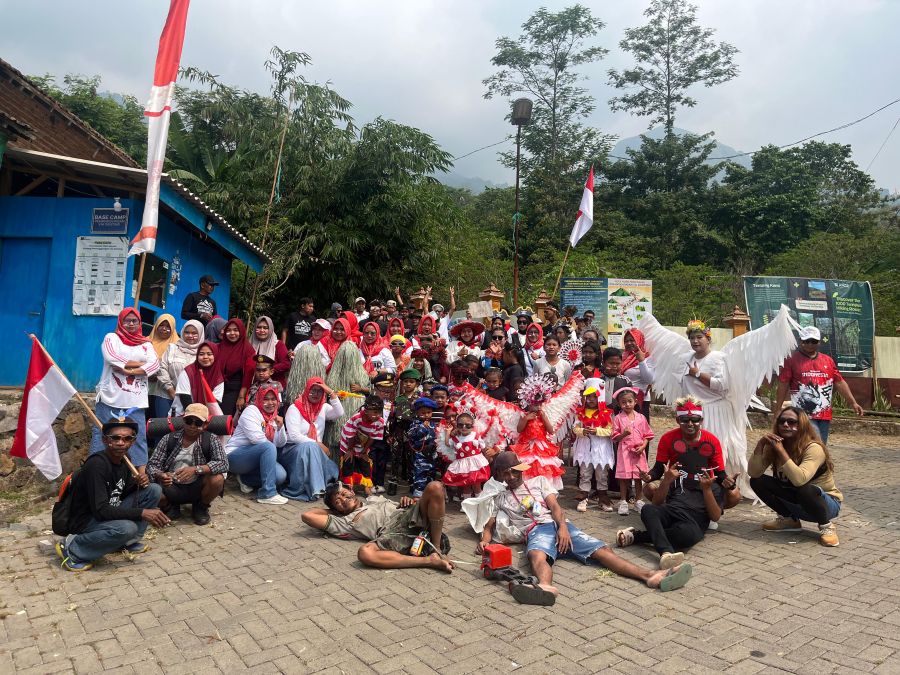 Karnaval 17 Agustus di Dusun Genting, Wotanmas Jedong Mojokerto Berlangsung Meriah