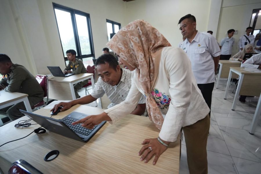 600 Tenaga Non ASN Ikuti Try Out CAT yang Difasilitasi Pemkot