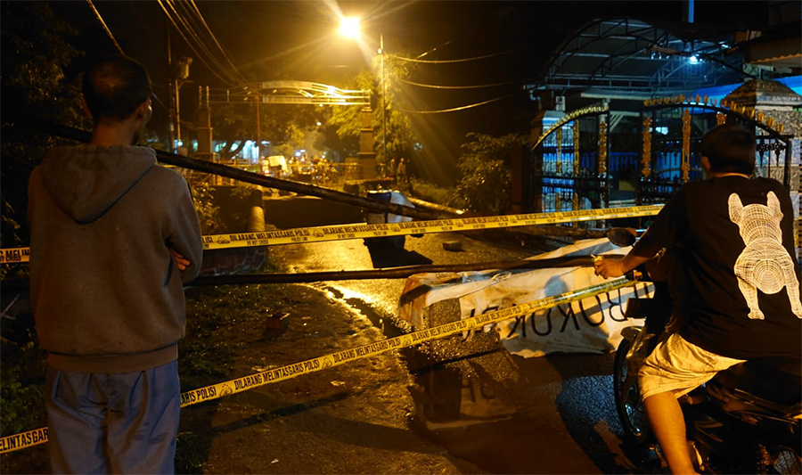 Hujan Deras, Jembatan di Sumberkembar Mojokerto Putus, Akses Warga Terhambat