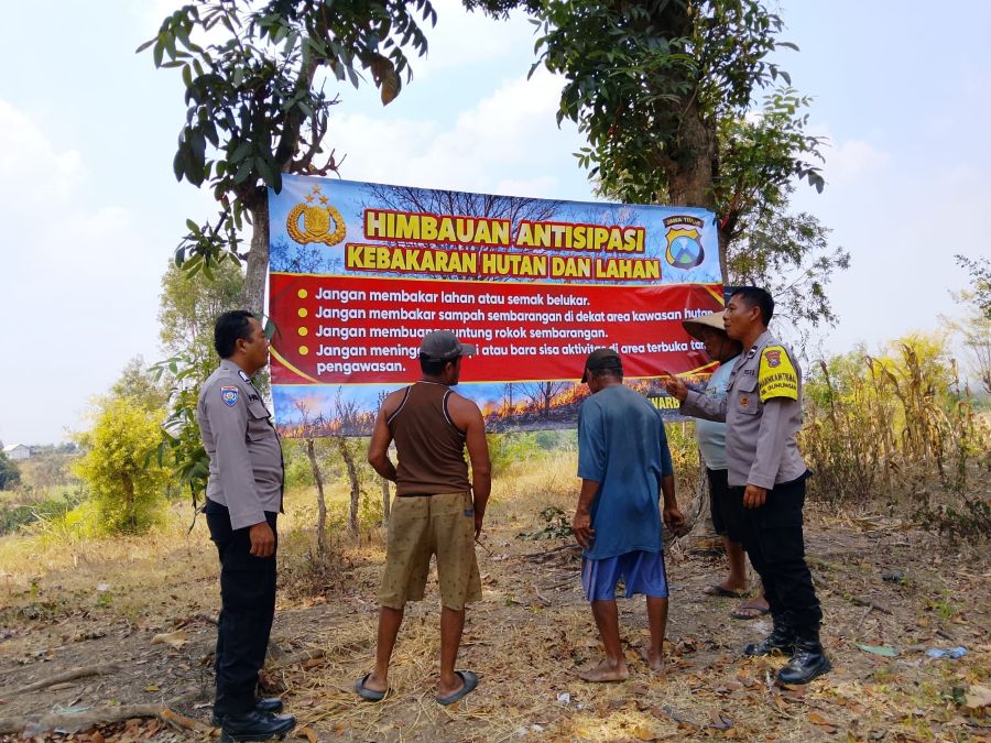 Fenomena El Nino, Polres Mojokerto Kota Tingkatkan Kesiapsiagaan Karhutla