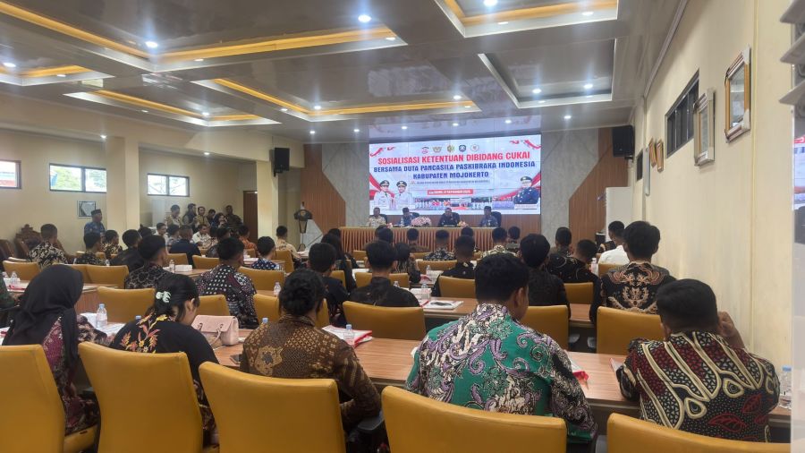 Rokok Ilegal Bukan Sekadar Soal Cukai, Duta Pancasila Mojokerto Diedukasi Jadi Garda Pencegahan