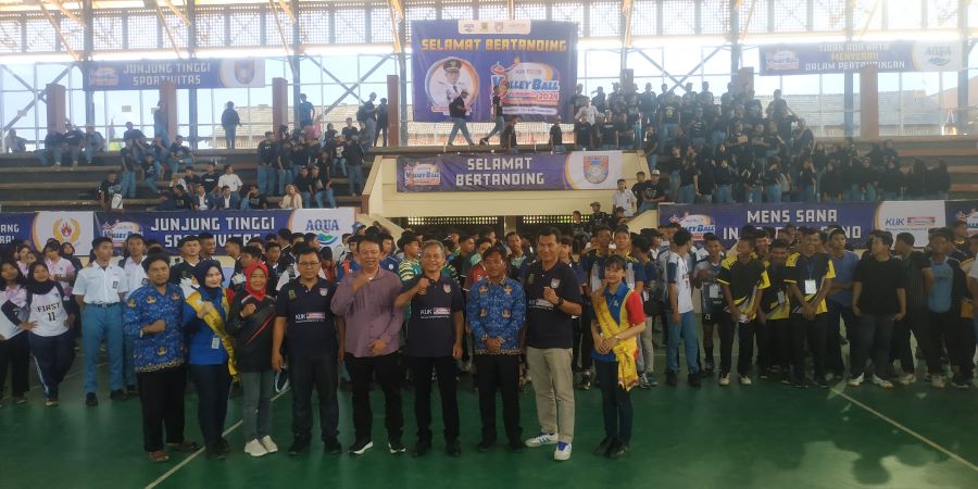 Kota Mojokerto Bersemangat Sambut Klik Indomaret Volleyball Tournament 2024