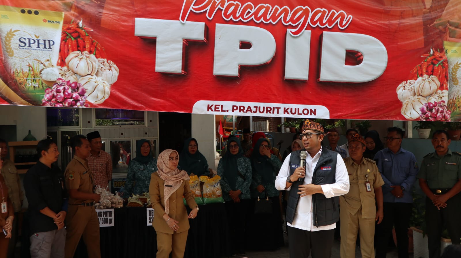 Mengatasi Inflasi, Pj Wali Kota Mojokerto Kembali Resmikan TPID Pracangan