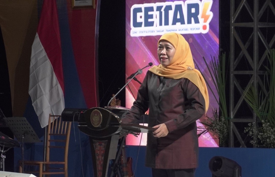 Gubernur Khofifah : ’’ Saya Ini Ibarat Konduktor di Sebuah Orkestra’’.