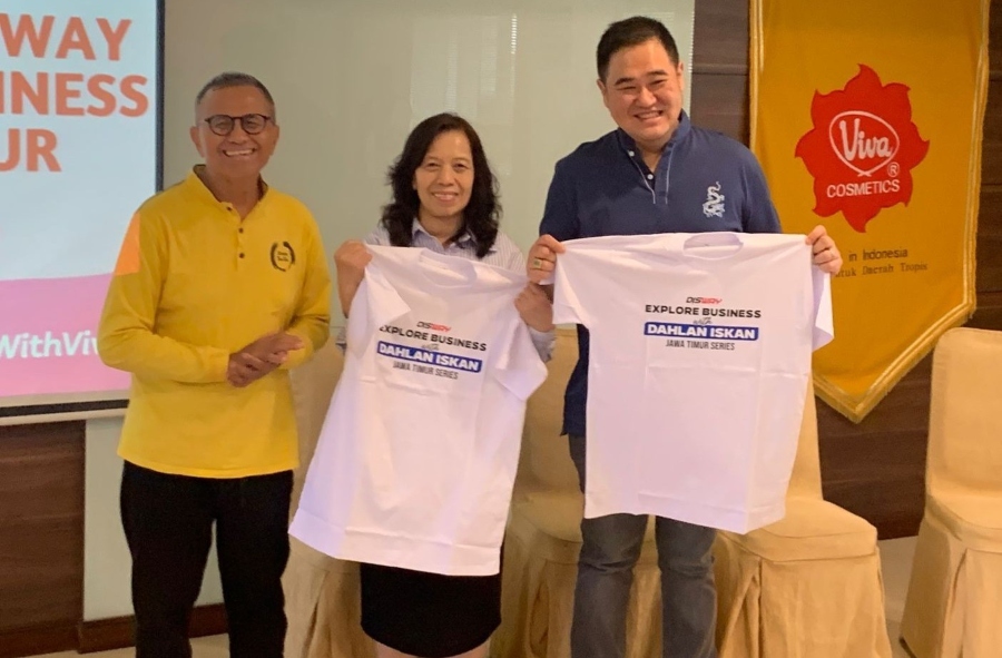 Explore Business Bersama Dahlan Iskan, Dapat Ilmu Legend dan Berjuang Tanpa Batas dari Viva Cosmetik