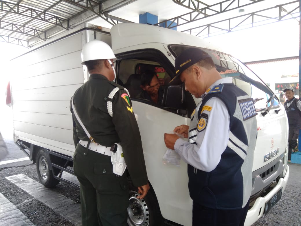 Melanggar, 20 Bus dan 22 Truk Terjaring Operasi Gabungan